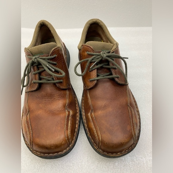 Clarks Brown Leather Lace Up Oxford Business Casual Comfort Men’s size 10 M main image 8